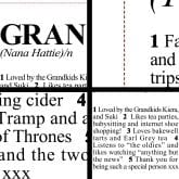 Thumbnail 2 - Dictionary Definition Personalised Grandma Print