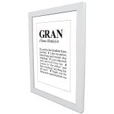 Thumbnail 5 - Dictionary Definition Personalised Grandma Print