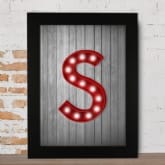 Thumbnail 1 - Marquee Letter Print