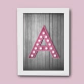 Thumbnail 4 - Marquee Letter Print