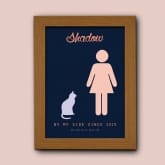 Thumbnail 3 - Pet By My Side Personalised Print