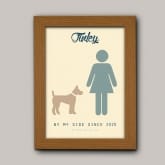 Thumbnail 6 - Pet By My Side Personalised Print