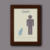 Thumbnail 7 - Pet By My Side Personalised Print