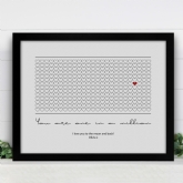 Thumbnail 1 - Personalised You're One In A Million Poster