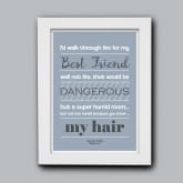 Thumbnail 5 - Personalised Funny Friendship Quote Poster