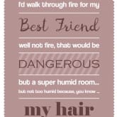Thumbnail 7 - Personalised Funny Friendship Quote Poster