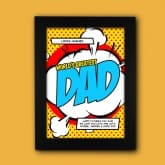 Thumbnail 2 - Personalised World's Greatest Dad Poster
