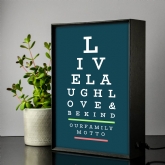 Thumbnail 1 - Eye Test Personalised Light Box