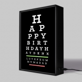 Thumbnail 2 - Eye Test Personalised Light Box