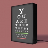 Thumbnail 6 - Eye Test Personalised Light Box