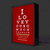 Thumbnail 7 - Eye Test Personalised Light Box