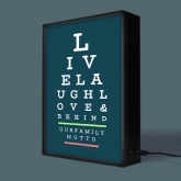 Thumbnail 8 - Eye Test Personalised Light Box