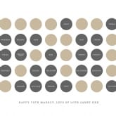 Thumbnail 9 - Personalised 70th Birthday Circles Print