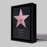 Thumbnail 5 - Personalised Walk of Stars Light Box