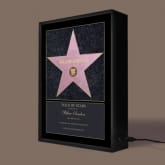 Thumbnail 8 - Personalised Walk of Stars Light Box