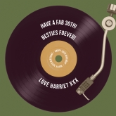 Thumbnail 3 - Personalised 30th Birthday Retro Record Light Box
