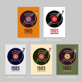 Thumbnail 2 - Personalised 40th Birthday Retro Record Light Box