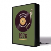 Thumbnail 10 - Personalised 50th Birthday Retro Record Light Box