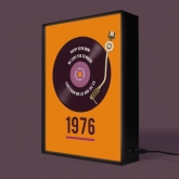 Thumbnail 7 - Personalised 50th Birthday Retro Record Light Box