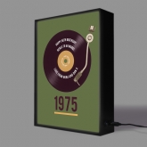 Thumbnail 8 - Personalised 50th Birthday Retro Record Light Box