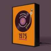 Thumbnail 9 - Personalised 50th Birthday Retro Record Light Box