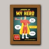 Thumbnail 2 - Personalised My Hero Dad Poster