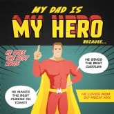 Thumbnail 7 - Personalised My Hero Dad Poster