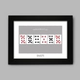 Thumbnail 2 - Personalised 50th Playing Card Poster