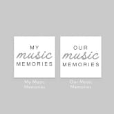 Thumbnail 10 - Our Music Memories Personalised Poster