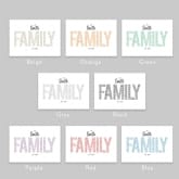 Thumbnail 11 - Personalised Family Print 