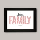 Thumbnail 6 - Personalised Family Print 