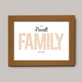 Thumbnail 8 - Personalised Family Print 