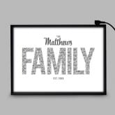 Thumbnail 2 - Personalised Family Name Lightbox