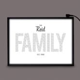 Thumbnail 6 - Personalised Family Name Lightbox