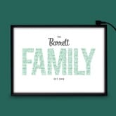 Thumbnail 7 - Personalised Family Name Lightbox