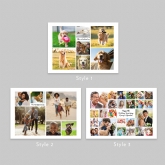 Thumbnail 2 - Personalised Multi-Photo Collage Print