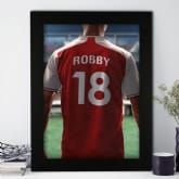 Thumbnail 4 - Personalised Football Shirt Wall Print