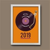 Thumbnail 2 - Personalised Retro Record Print