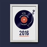 Thumbnail 3 - Personalised Retro Record Print