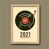 Thumbnail 5 - Personalised Retro Record Print