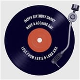 Thumbnail 7 - Personalised Retro Record Print