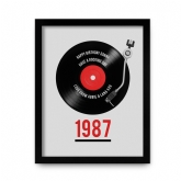 Thumbnail 9 - Personalised Retro Record Print