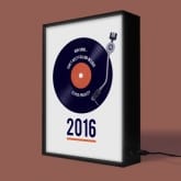 Thumbnail 5 - Personalised Retro Record Year Light Box