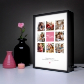 Thumbnail 1 - Personalised Photo Celebration Light Box