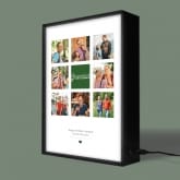 Thumbnail 8 - Personalised Photo Celebration Light Box