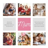 Thumbnail 6 - Personalised Mum Poem and Photo Memories Print