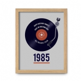Thumbnail 9 - Personalised 40th Birthday Retro Record Print