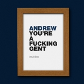 Thumbnail 10 - Personalised Swearing Motivational Prints