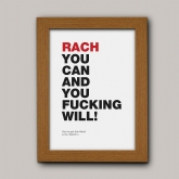 Thumbnail 4 - Personalised Swearing Motivational Prints