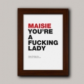 Thumbnail 6 - Personalised Swearing Motivational Prints